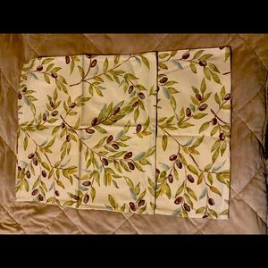 Two square Pottery Barn Pillow Covers